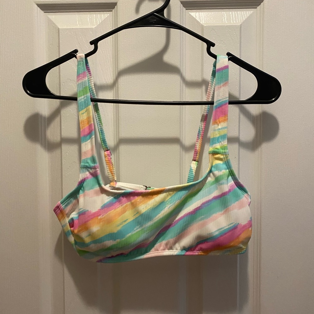 Xhilaration Multicolor bikini top